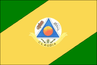 Bandeira Cláudia MT bandeira Cláudia MT