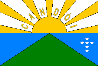 Bandeira Candói PR bandeira Candói PR