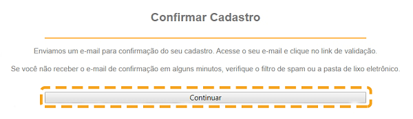 cadastro não me perturbe email