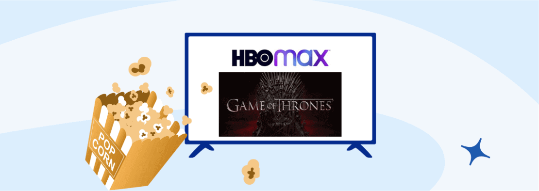 pipoca e tv com game of thrones e hbo max