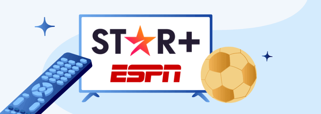 tv com logo star+ e espn