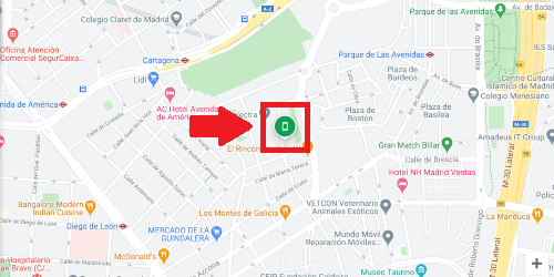 Zoom mapa