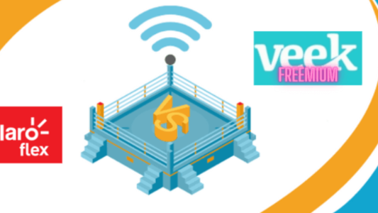 Claro Flex ou Veek Freemium? Planos digitais