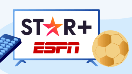 tv com logo star+ e espn